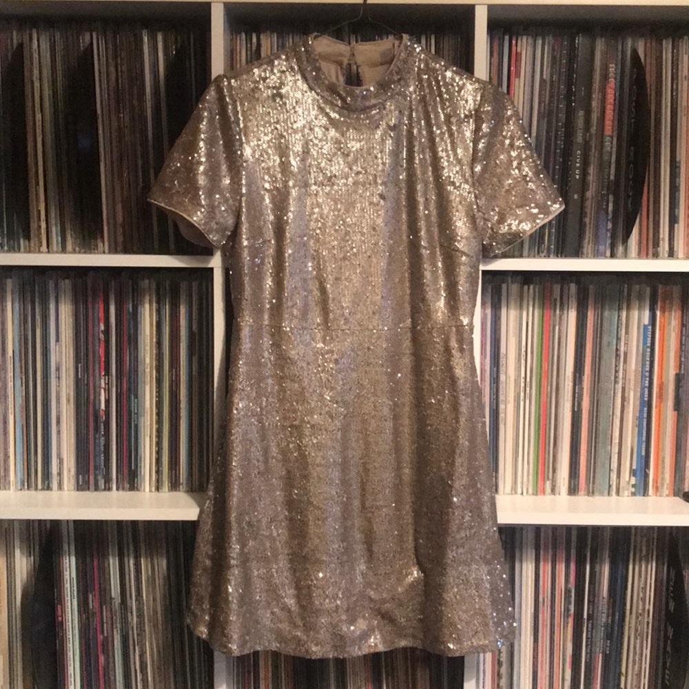 Sequin mini dress